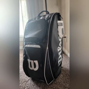 Never Used Black Wilson Youth Football Tackle Bag/Backpack